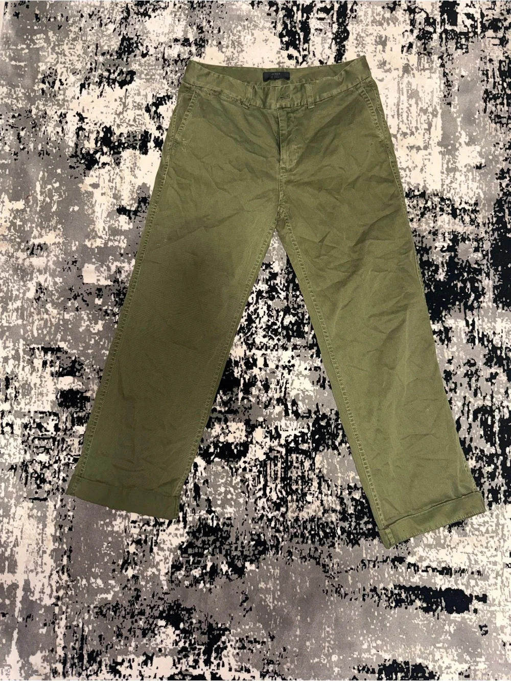 J. Crew Women's Olive Green Chino Pants